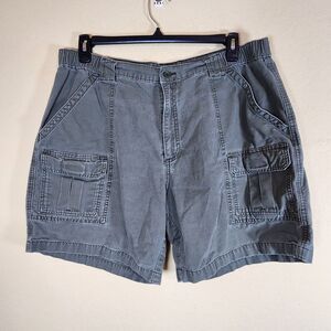 Savane Cargo Shorts Mens 40 travel boat olive Khaki Safari Pockets Hiking campin